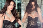 Disha Patani raises the heat in a plunging corset, photos go viral